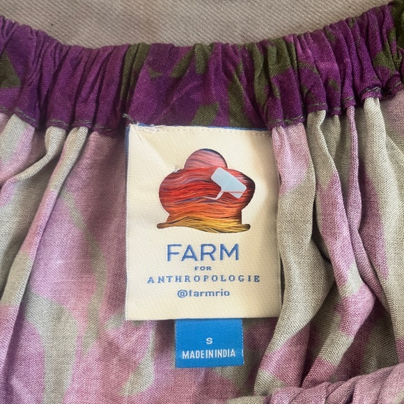 Farm Rio Off-The-Shoulder Cover-Up Dress - Picture 4 of 8